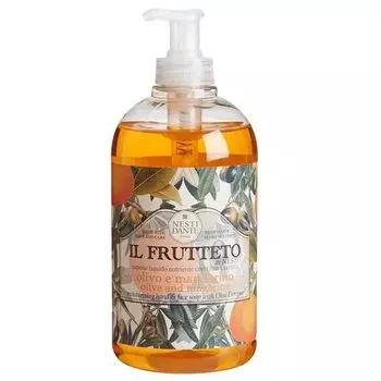 Увлажняющее жидкое мыло олива и мандарин, 500 мл Nesti Dante Il frutteto olive and tangerine
