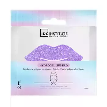 Увлажняющие патчи для губ с розовыми блестками Hydrogel Lips Pad Idc Institute, 1 UD