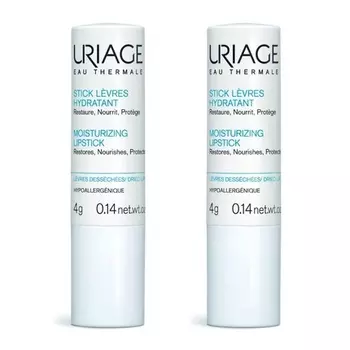 Увлажняющий бальзам для губ 4 г - Упаковка из 2 шт Uriage