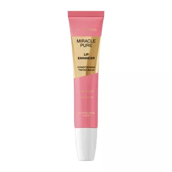 Увлажняющий бальзам для губ miracle pure lip enhancer Max Factor, цвет nr. 040 vital rose, 12 мл