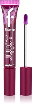 Увлажняющий блеск для губ flormar Juicy Lip Gloss, 001 Raspberry 10 ml