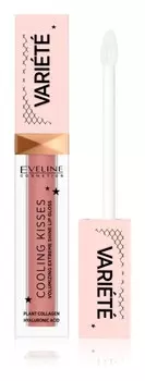 Увлажняющий блеск для губ с охлаждающим эффектом Eveline Cosmetics Varit Cooling Kisses, оттенок 03 Star гlow 6,8 мл