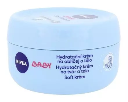 Увлажняющий детский крем для лица и тела, 200 мл Nivea, Baby Soft Cream