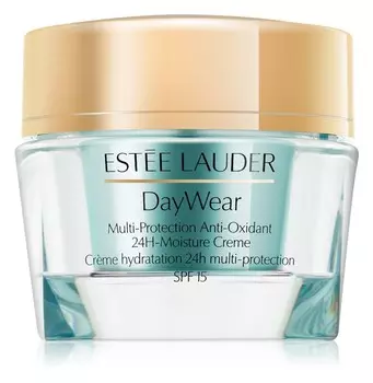 Увлажняющий дневной крем для нормальной и комбинированной кожи Este Lauder DayWear Multi-Protection Anti-Oxidant 24H-Moisture Creme SPF 15