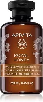 Увлажняющий гель для душа с эфирными маслами Apivita Royal Honey Creamy Shower Gel, 250 ml