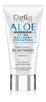 Увлажняющий гель для лица 50 мл Delia Cosmetics Aloe Jelly Care