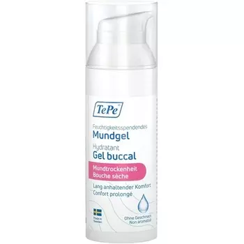Увлажняющий гель для полости рта при сухости во рту, без ароматизаторов Tepe