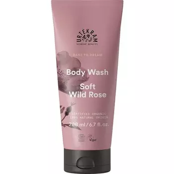 Увлажняющий гель для тела «Дикая роза» 200мл, Urtekram