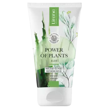 Увлажняющий гель для умывания лица Lirene Power Of Plants, 150 мл