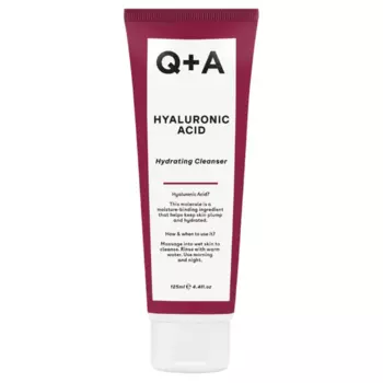 Увлажняющий гель для умывания с гиалуроновой кислотой, 125 мл Q+A Hyaluronic acid