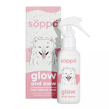 Увлажняющий и осветляющий тоник-эссенция для лица Spp Glow And Aww, 100 мл