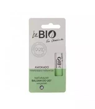 Увлажняющий и питательный бальзам для губ с авокадо, веганский, 5 г beBio Ewa Chodakowska