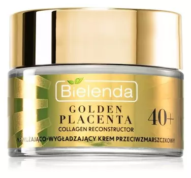 Увлажняющий и разглаживающий крем 40+ Bielenda Golden Placenta Collagen Reconstructor