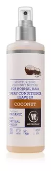 Увлажняющий и сияющий регенерирующий спрей Urtekram Coconut