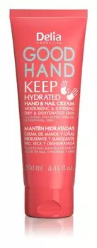 Увлажняющий и смягчающий крем для рук и ногтей Delia Cosmetics Good Hand Keep Hydrated