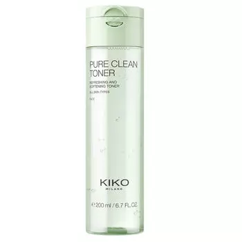 Увлажняющий и смягчающий тоник для лица, 200 мл Kiko Milano New pure clean