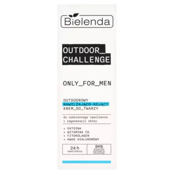 Увлажняющий и успокаивающий крем для лица на открытом воздухе, 50 мл Bielenda Outdoor challenge