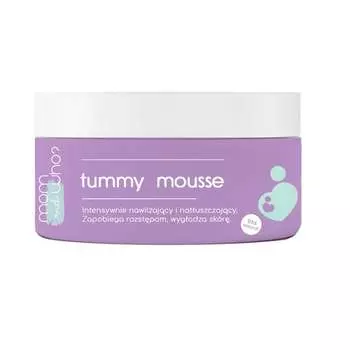 Увлажняющий и успокаивающий мусс для кожи живота для беременных, 100 мл Mom & Who, Mom and Who?