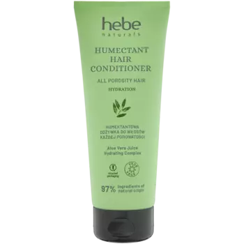 Увлажняющий кондиционер для волос любой пористости Hebe Naturals, 200 мл