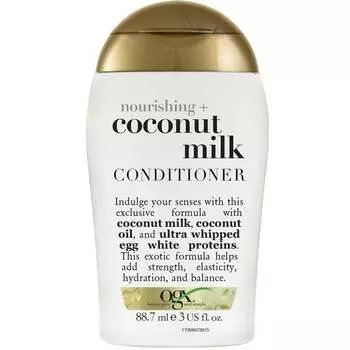 Увлажняющий кондиционер с кокосовым молоком, 88,7мл OGX Nourishing + Coconut Milk Conditioner