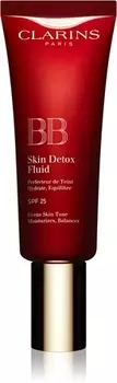 Увлажняющий крем BB spf 25 Clarins BB Skin Detox Fluid, 01 Light 45 ml