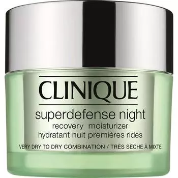 Увлажняющий крем Clinique Superdefense Night Recovery Moisturizer Hauttyp 1/2, 50 ml