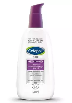 Увлажняющий крем CREME PRO SPOTCONTROL MATTIERENDE FEUCHTIGKEITSPFLEGE SPF 30 Cetaphil