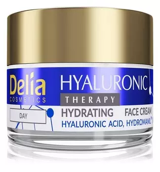 Увлажняющий крем Delia Cosmetics Hyaluronic Acid