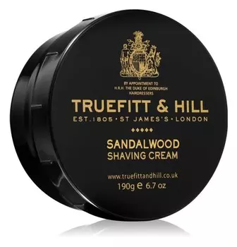 Увлажняющий крем для бритья для мужчин Truefitt & Hill Sandalwood