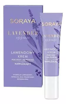 Увлажняющий крем для глаз и век 15 мл Soraya Lavender Essence Lavender