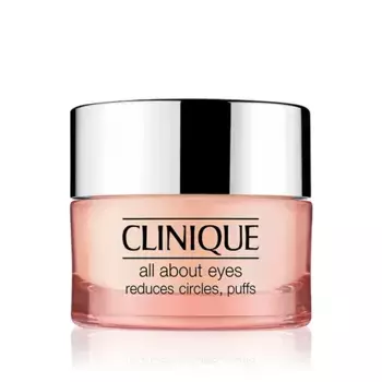 Увлажняющий крем для контура глаз от мешков и темных кругов All About Eyes Clinique, 15 ml