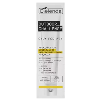 Увлажняющий крем для кожи вокруг глаз против морщин, роликовый, 15 мл Bielenda Outdoor challenge