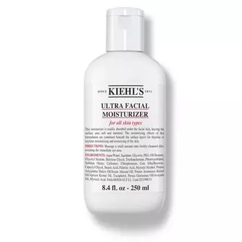 Увлажняющий крем для лица 24-часового действия ultra facial moisturizer Kiehl'S, 250 мл