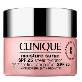 Увлажняющий крем для лица 50 мл Clinique, Moisture Surge SPF25 Sheer Hydrator