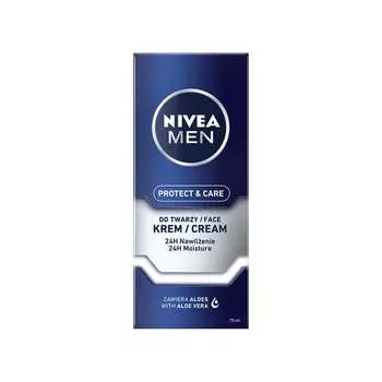 Увлажняющий крем для лица 75мл Nivea, Men Protect & Care