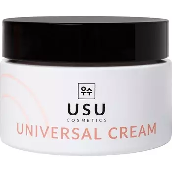 Увлажняющий крем для лица для женщин 50 мл Антивозрастной эффект Питает и увлажняет кожу На основе агинона и гиалуроновой кислоты Подходит для всех типов кожи Usu Cosmetics