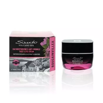 Увлажняющий крем для лица и глаз для всех типов кожи, 50 мл Santo Volcano Spa Bougainvillea