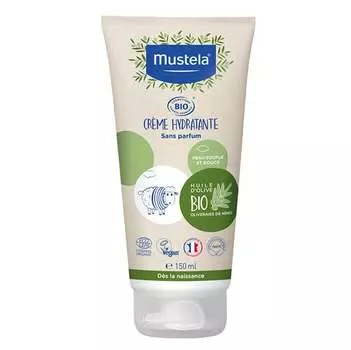 Увлажняющий крем для лица и тела для детей и взрослых 150мл Mustela Bio