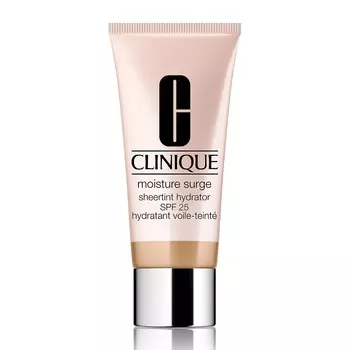 Увлажняющий крем для лица с тонирующим эффектом SPF25 moisture surge sheertint hydrator spf25 Clinique, цвет universal very light, 40 мл