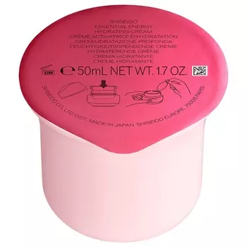 Увлажняющий крем для лица, сменный блок hydrating cream refill Shiseido, 50 мл