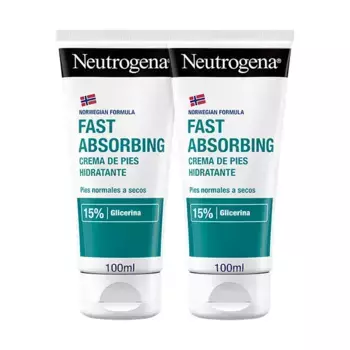 Увлажняющий крем для ног Absorcin Inmediata Duplo Neutrogena, 1 UD