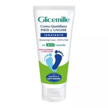 Увлажняющий крем для ног и ногтей Glicemille, 100 мл