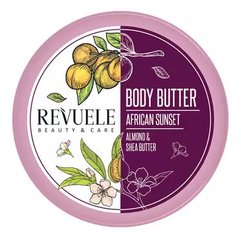 Увлажняющий крем для тела Body Butter Almendra Y Manteca De Karit Revuele, 200 мл
