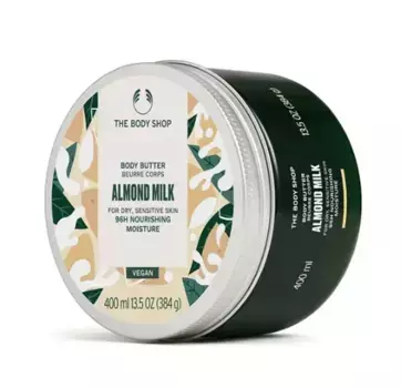 Увлажняющий крем для тела Body Butter Almond Milk The Body Shop, 400 ml