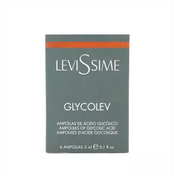 Увлажняющий крем для тела Crema Corporal Glycolev Levissime, 6 шт
