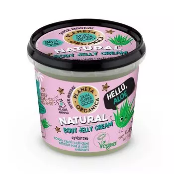 Увлажняющий крем для тела Crema Gelatinosa Corporal Hello Aloe Skin Super Good, 360 мл