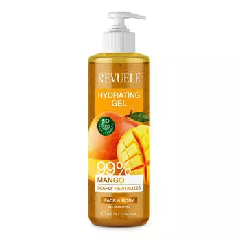 Увлажняющий крем для тела Gel Hidratante Mango 99% Revuele, 400 мл