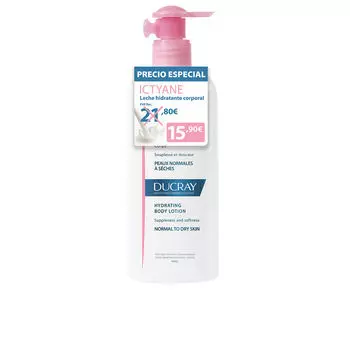 Увлажняющий крем для тела Ictyane Leche Corporal Ducray, 400 мл
