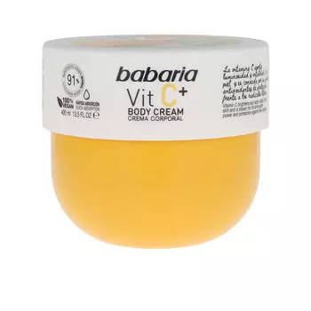 Увлажняющий крем для тела Vitamin C+ Crema Corporal Babaria, 400 мл
