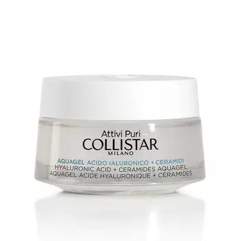 Увлажняющий крем для ухода за лицом Attivi puri aquagel hyaluronic acid + ceramides Collistar, 50 мл